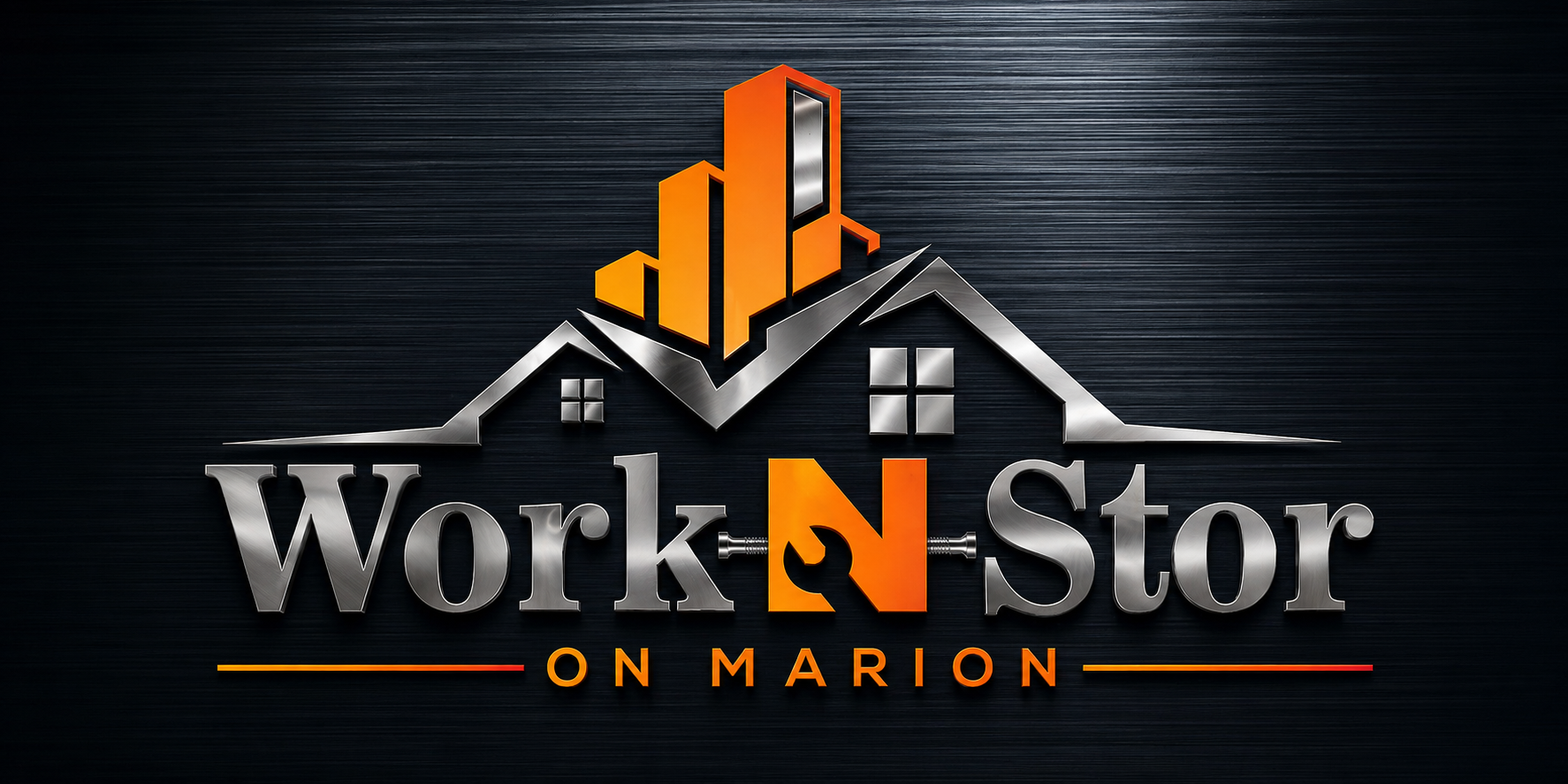 WorkNStor on Marion Logo